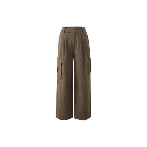 YALIDA Cargo Pants Women's Chocolate Brown N0