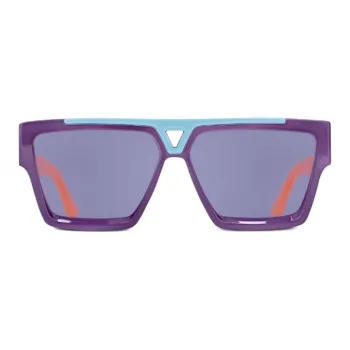 LOUIS VUITTON Plate Frame Irregular Shape Sunglasses Unisex
