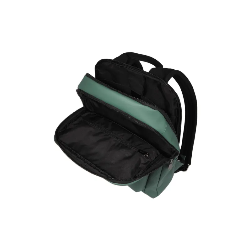 LANCEL Polyurethane Backpack Men's Dark Jadeite-3