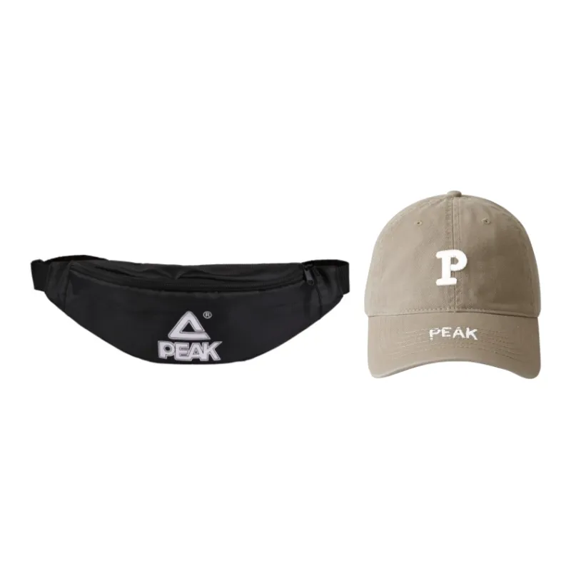 PEAK Nylon Shoulder Bags Fanny Pack Regular Unisex Black-0