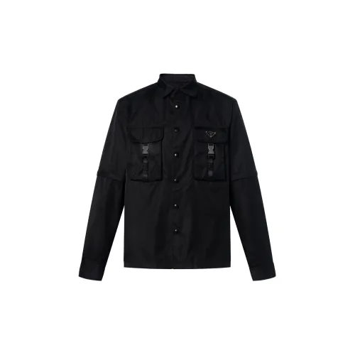 PRADA Shirts Men Black