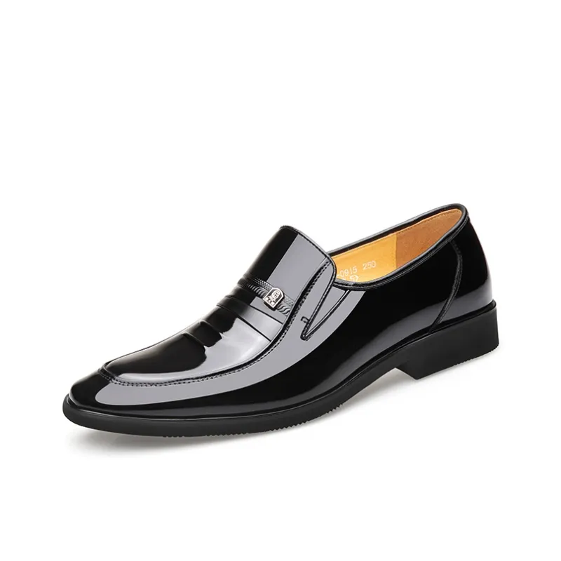 LAORENTOU Dress Shoes Men Low Top Black-20