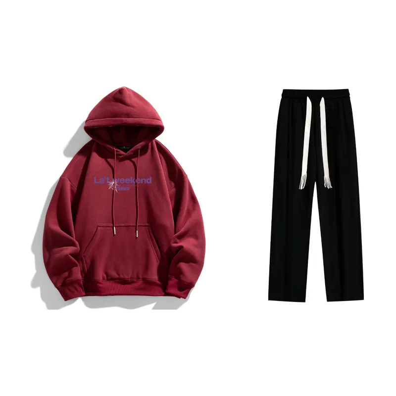 LA'T.WEEKEND Sweatshirt Set Unisex-7