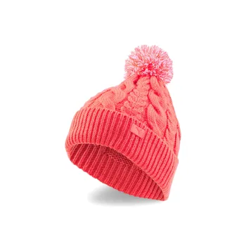 PUMA Acrylic, Yarn Beanies Women's Orange