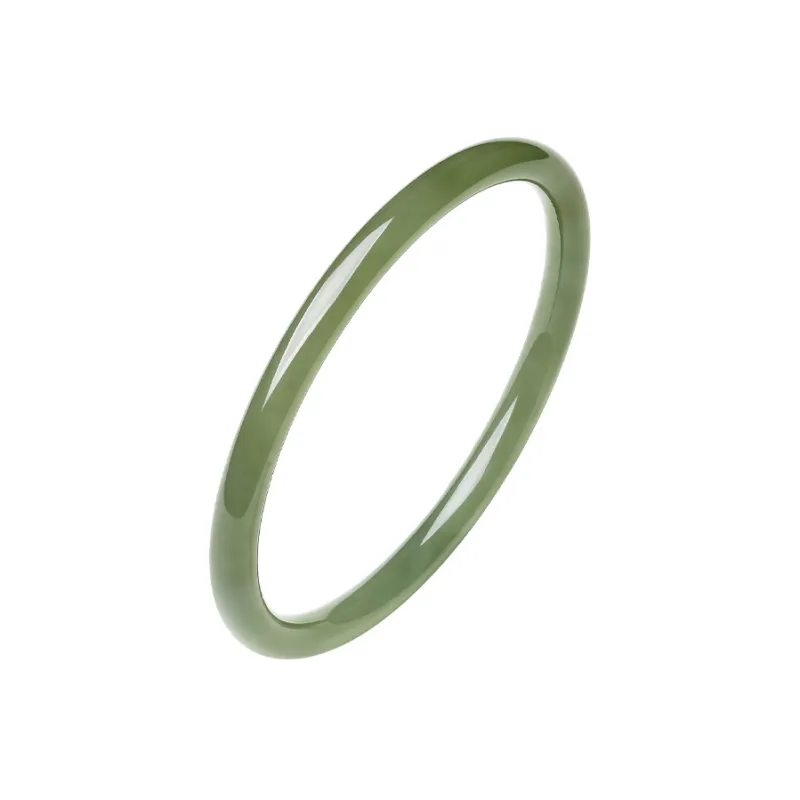 ZHOU LIU FU Bangles White Jade Women's-6