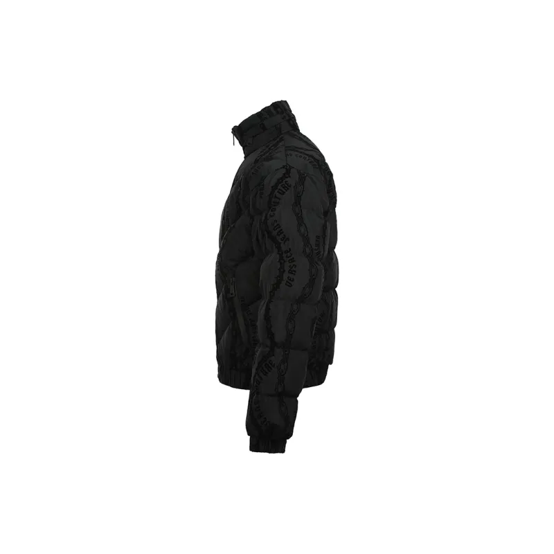 VERSACE JEANS COUTURE Flocked print Quilted Puffer Jacket-2