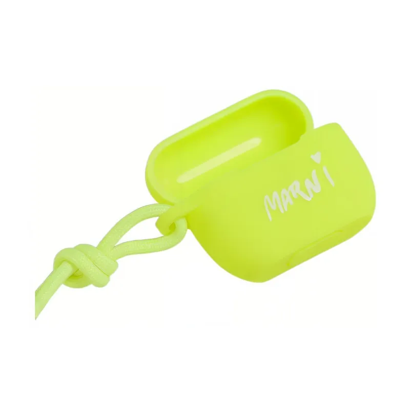 MARNI Nylon AirPods Protective Case Men's Neon Yellow-2