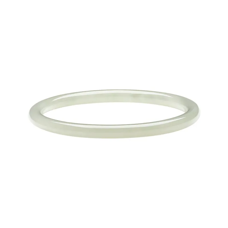 ZHOU LIU FU Bangles White Jade Women's-1