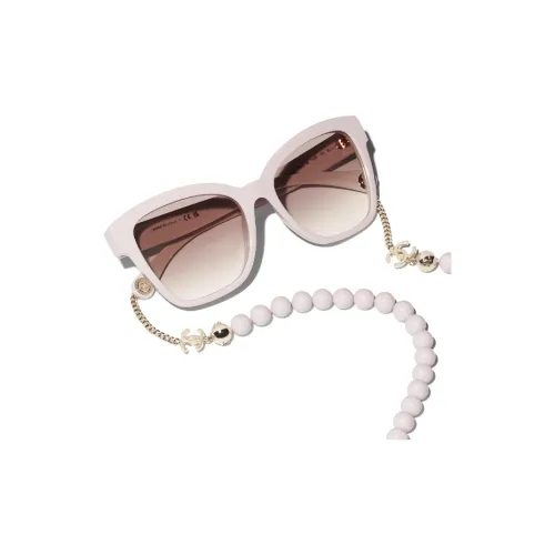 CHANEL Sunglasses Women's Gradient Brown