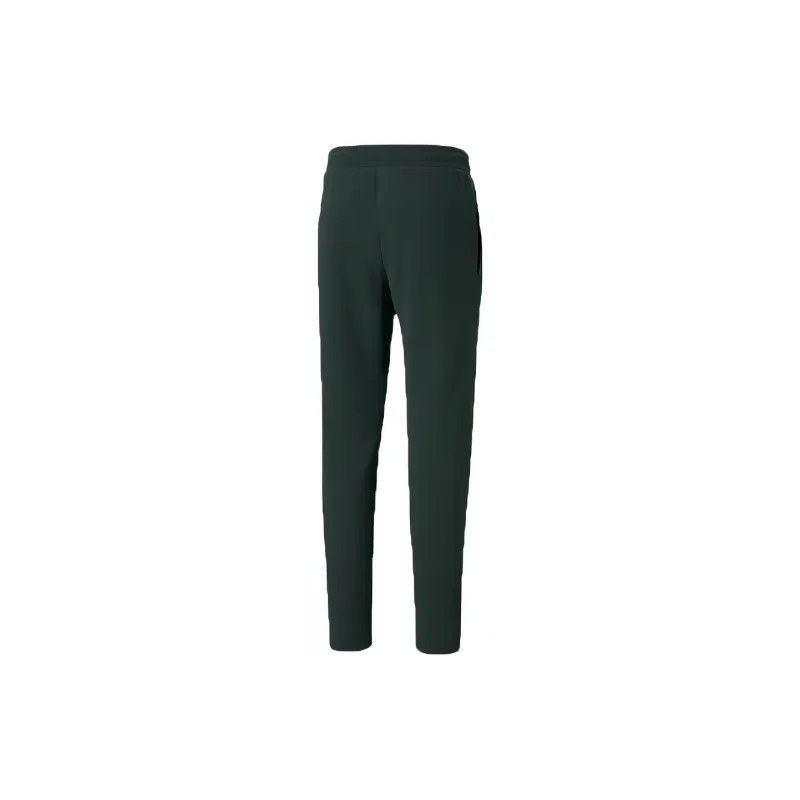 PUMA Knitted Sweatpants Men Olive Green-1