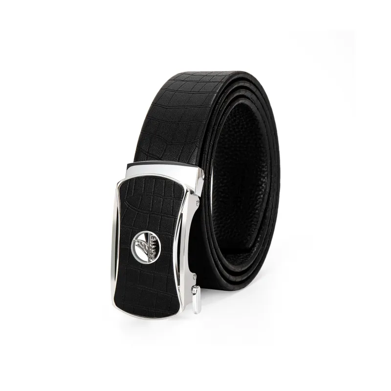 FORTEI Top Grain Cow Leather Leather Belts Men's Width  3.5 Cm-0