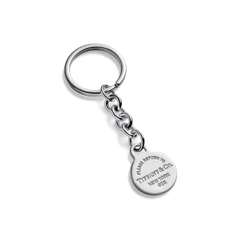 TIFFANY & CO. Keychains Unisex Silver