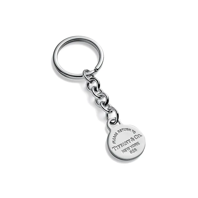 TIFFANY & CO. Keychains Unisex Silver-0