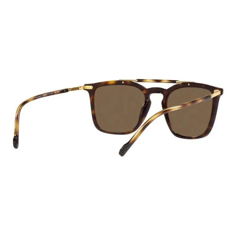 VOGUE Metal Acetate Aviator Sunglasses Men's Tortoiseshell-9