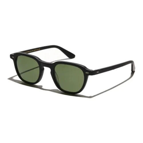 MOSCOT Acetate Irregular Shape Sunglasses Men's Black