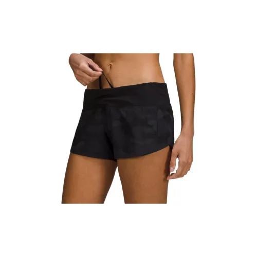 Lululemon Speed Up Sports Shorts Women's Black