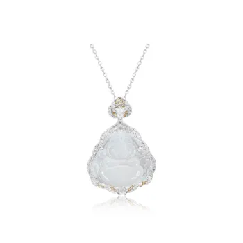 IBELOVE Chalcedony Necklaces Unisex