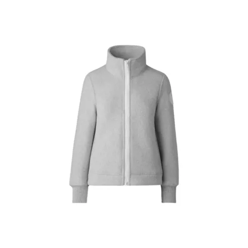 Canada Goose Severn Series Jackets Women's Heather Gray With Silver Birch Color