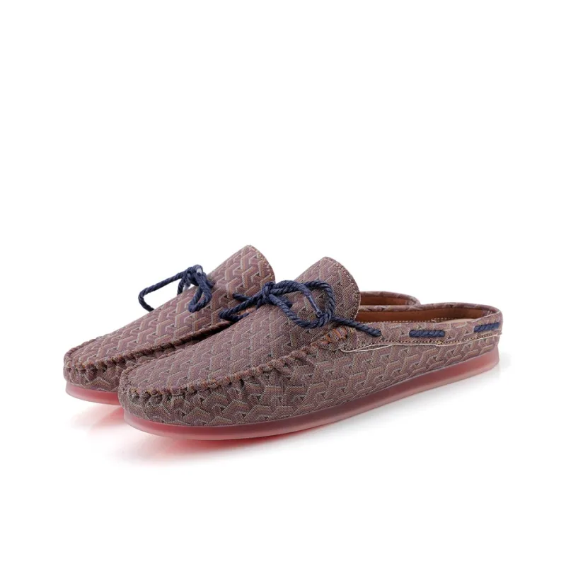 KUPE Slip Resistant Abrasion Resistant Wrap toe Slippers Men's-12