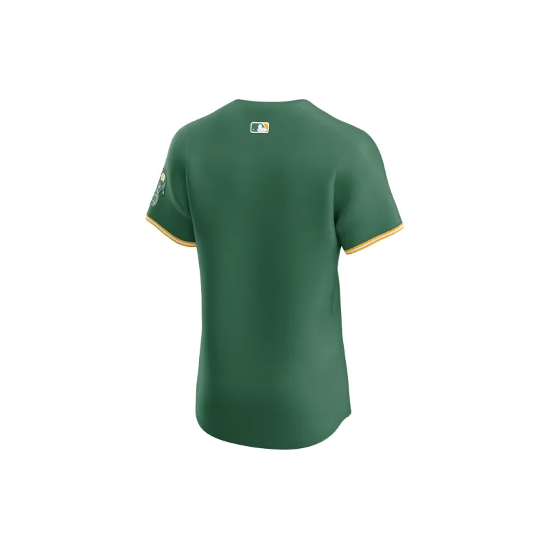 Nike Dri-FIT ADVMLB Oakland Athletics FW24 Baseball Jacket Men's Green-1