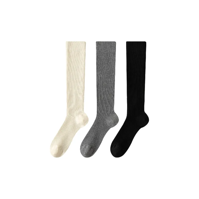 AUGUST Knee High Socks Women's 3 Pack-0