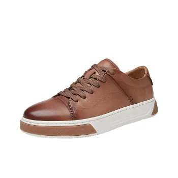 Auron Low Top Skateboard Shoes Men's Tan
