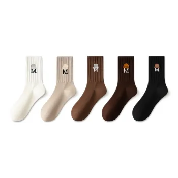 SALOATO Mid Calf Socks Women's 5 Pack