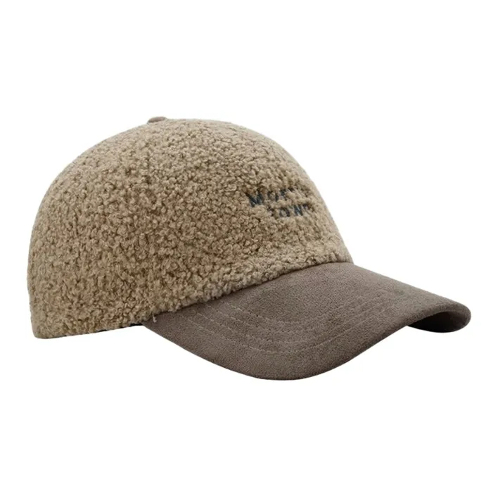 FREE RABBITⅡ Lambswool Baseball Caps Unisex-4