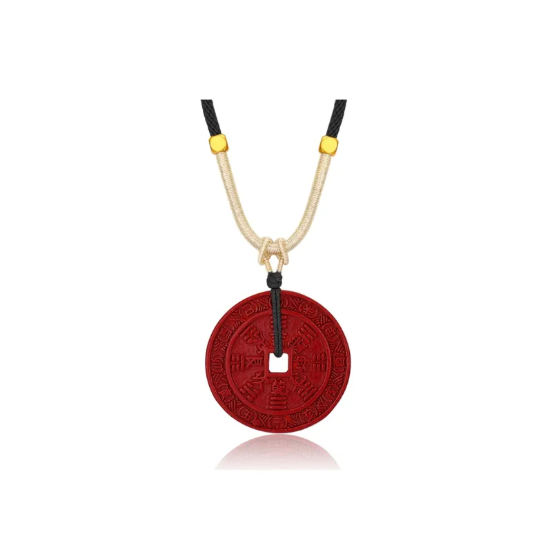 QUIET LOVE Cinnabar Necklaces Unisex-2