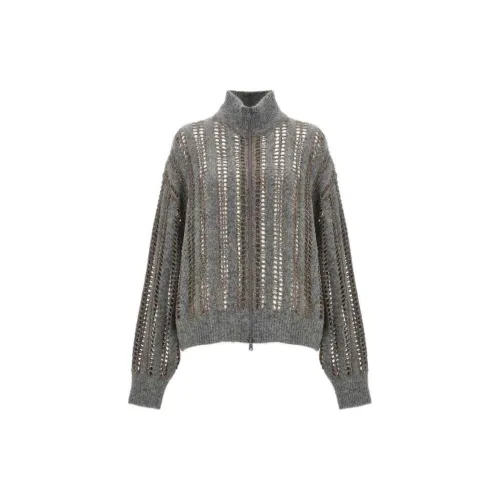 Brunello Cucinelli Sweaters Women's Gray