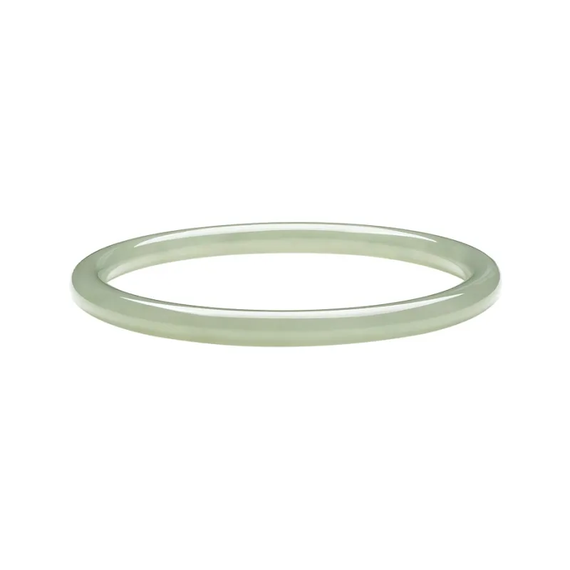 ZHOU LIU FU Bangles White Jade Women's-4