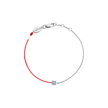 Redline Bracelets Women's Silver/Red