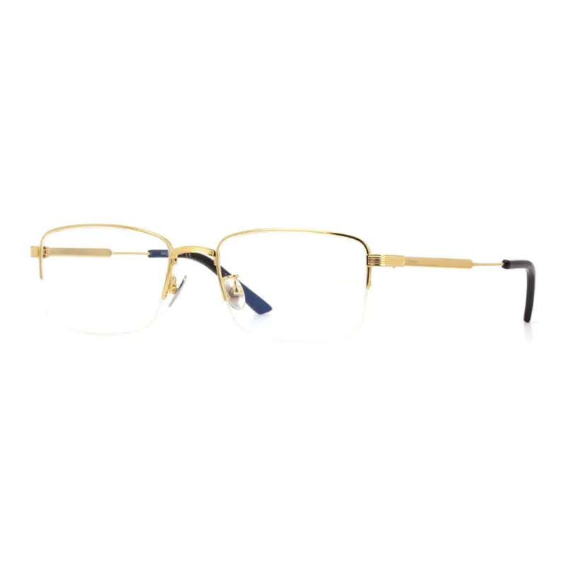 Cartier Rectangle Semi Rimless Glasses-0
