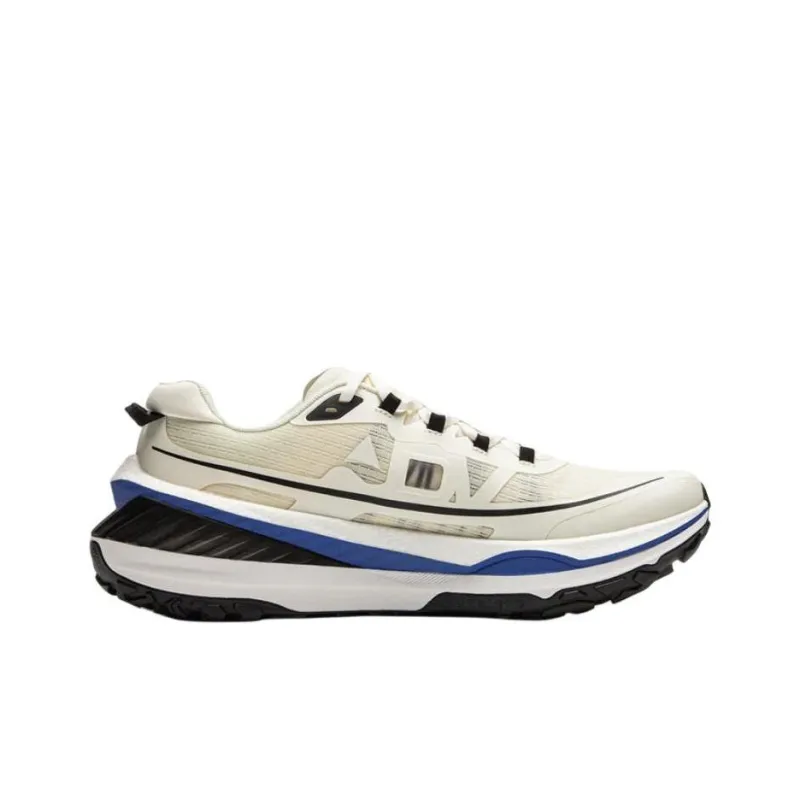 LiNing Dilu Cushioning, Slip Resistant, Abrasion Resistant, Rebound Low Top Running Shoes Men's Beige White Black-1