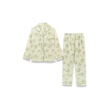 Sleeping Beauty Pajama Set Women's Green