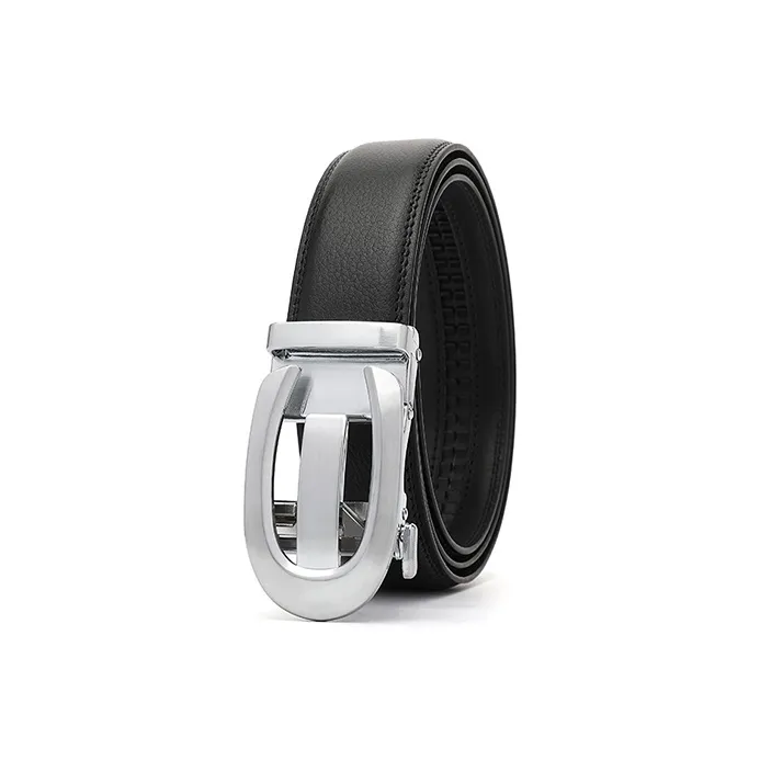 FREE RABBITⅡ Versatile Automatic Buckle Business Belt For Young And Middle Aged Casual Wear Width 3.5cm Men's-13