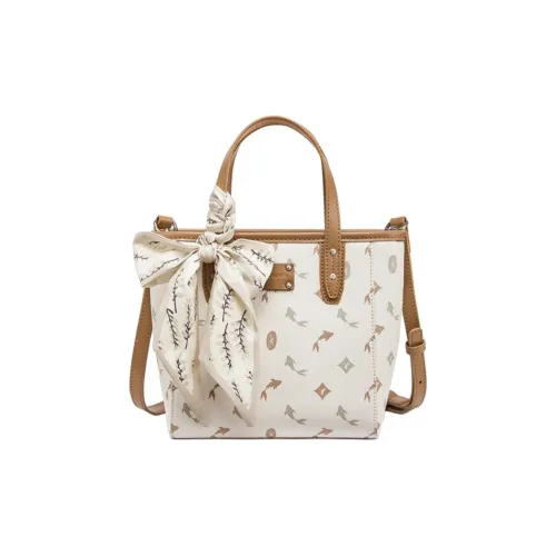 RED DRAGONFLY PVC Tote Bag, Shopping Bag, Portable Crossbody Bag, Shoulder Bag Medium Size Women's Pink/Light Brown
