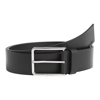 CALVIN KLEIN Cow Leather Belts Men's Black Width  4cm