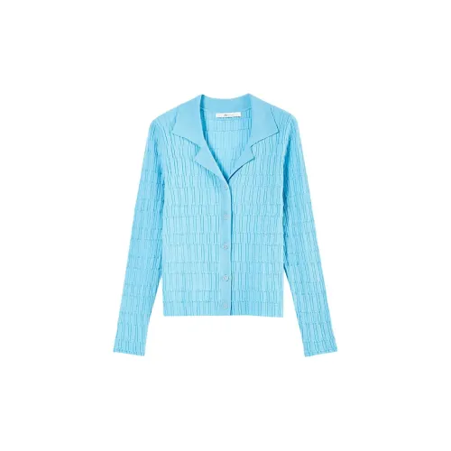 H'S Sweaters Women's Feather Blue