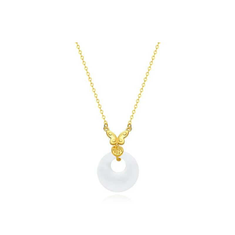 Asia Star Chalcedony Necklaces Women's-0