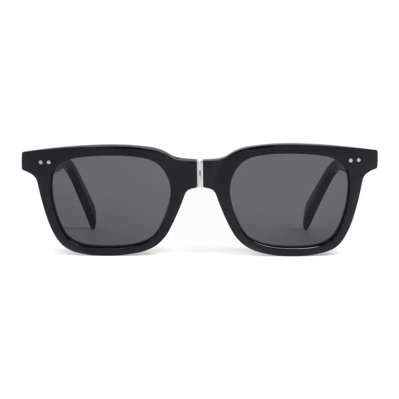 CELINE Black Frame 44 Sunglasses In Acetate With Metal-0