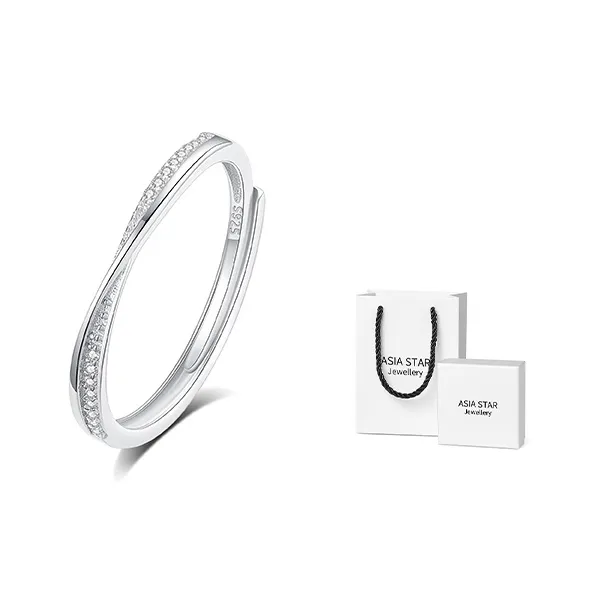 Asia Star S925 Silver Rings Women's-1