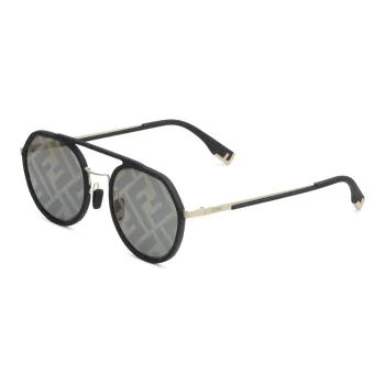 FENDI Aviator Sunglasses Men's Black