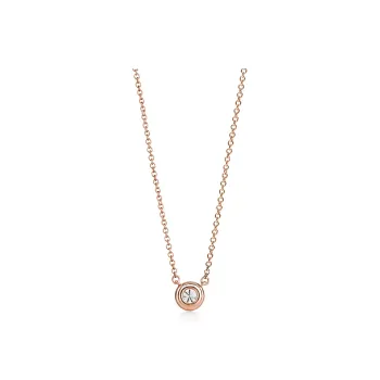TIFFANY & CO. 18K Rose Gold Necklaces Women's Rose Gold