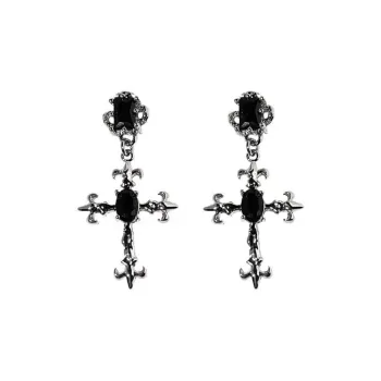 AUGUST HARMONY Zircon Alloy Earrings Women's