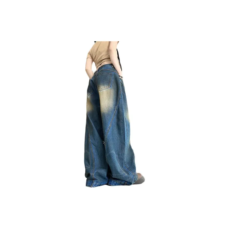 YINLEI Jeans Women's Blue-1