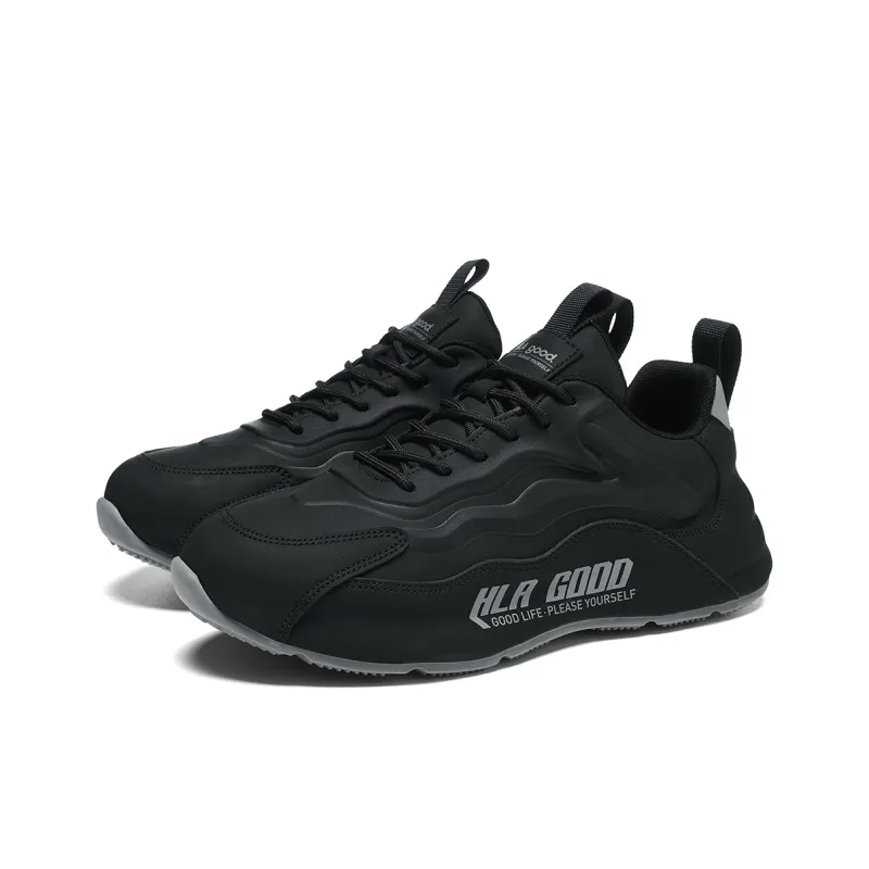 HLA Platform Fleece Lined Height Increasing Slip Resistant Sports Versatile Running Chunky Sneakers Men's-6