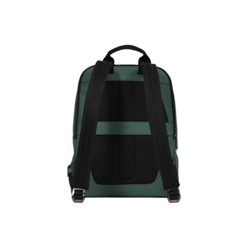 LANCEL Polyurethane Backpack Men's Dark Jadeite-2