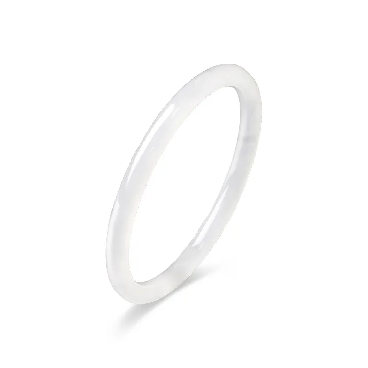 ZXIN JEWELRY Chalcedony Jade Bangles Women's-4