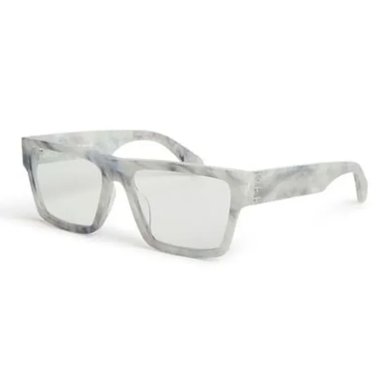 OFF WHITE Optical Style 46 Square Frame Glasses-0